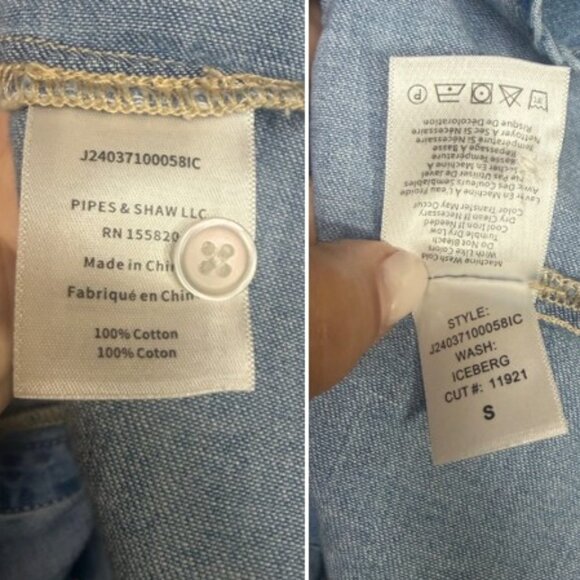 Veronica Beard Kanika Belted Denim Minidress in Iceberg - Small - Picture 16 of 16